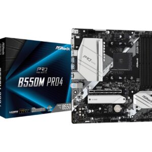 Asrock B550M Pro 4 - 90-MXBDK0-A0UAYZ