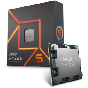 AMD CPU Desktop Ryzen 5 6C/12T 7600X (4.7/5.0GHz Boost,38MB,105W,AM5) tray, with Radeon Graphics - 100-000000593