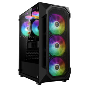 Gamdias Gamdias кутия Case ATX AURA GC1 Elite Mesh, RGB, Tempered Glass - GAMDIAS-AURA-GC1-ELITE