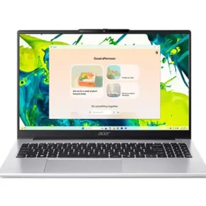 Лаптоп Acer Aspire Lite 15 AL15-45P-R2H1, 15.6", Full HD+, AMD Ryzen 7 5825U (2.0/4.5GHz, 16M), AMD Radeon RX Vega 8, 16 GB, 512 GB SSD - NX.DLQEX.001