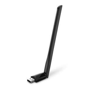 Безжичен адаптер TP-LINK Archer T2U PLUS, AC600, Dual band, USB, външна антена 5 dBi - TP-TL-ARCHER-T2UPLUS