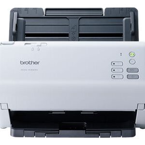 BROTHER ADS-4300N Document scanner Dual CIS Duplex A4 600x600dpi 40ppm mono/40ppm colour ADF 6000scans/d USB 3.0 LAN USB - ADS4300NTF1