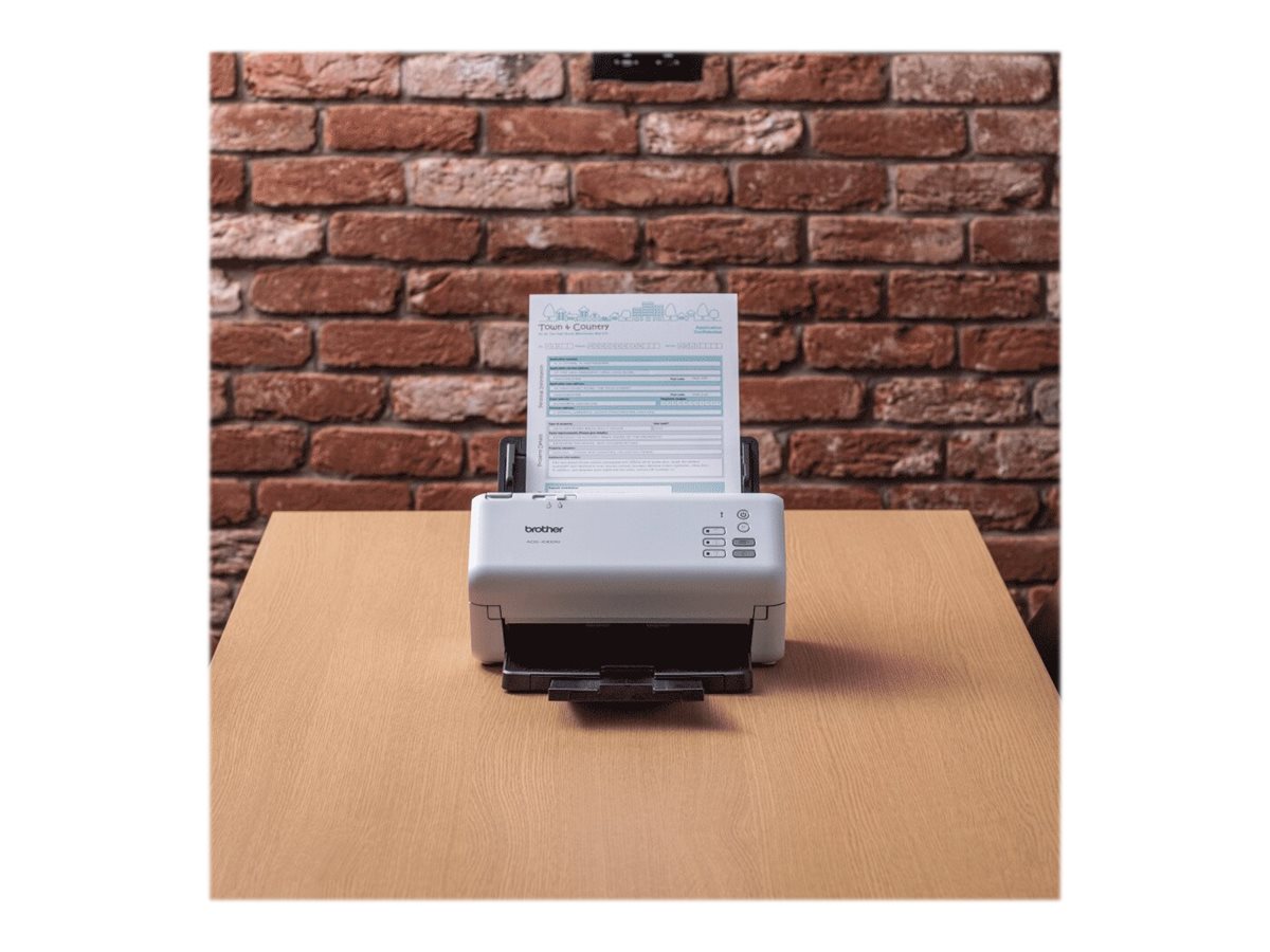 BROTHER ADS-4300N Document scanner Dual CIS Duplex A4 600x600dpi 40ppm mono/40ppm colour ADF 6000scans/d USB 3.0 LAN USB - ADS4300NTF1 - Image 5