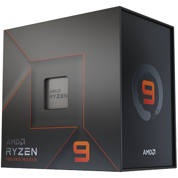 AMD CPU Desktop Ryzen 9 12C/24T 7900X (4.7/5.0GHz Boost,76MB,170W,AM5) box, with Radeon Graphics - 100-100000589WOF