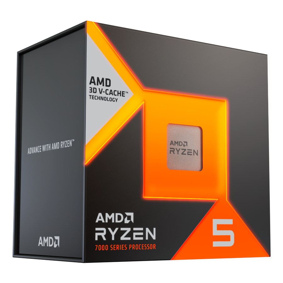 AMD CPU Desktop Ryzen 5 6C/12T 7500X3D (4.5GHz,102MB,65W,AM5) box, with Radeon Graphics - 100-100001904WOF