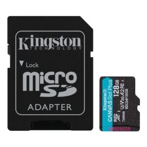 128GB SDMIC KINGST CANV GO+ G4