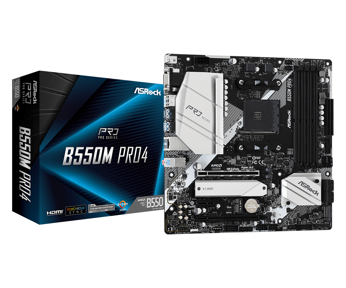 ASROCK B550M PRO4 /AM4