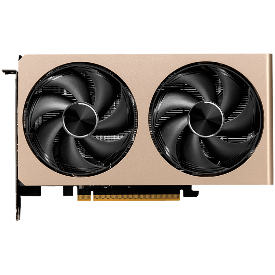 MSI Video Card NVIDIA GeForce RTX 5060 8G INSPIRE 2X OC, 8GB GDDR7, 128-bit, 2535 MHz Boost, 3840 CUDA Cores, PCIe 5.0 (x8), 3x DP 2.1b, HDMI 2.1b, RAY TRACING, Dual Fan, 145W TDP, 8-pin PCIe Power, G-SYNC, 2-Slot, 3Y - Image 2