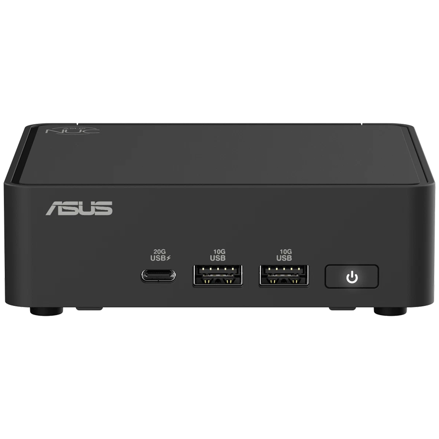 ASUS NUC 15 PRO/RNUC15CRKU500003/Ultra 5 225H 28W/Intel Arc graphics/no RAM/no Storage/Intel Wi-Fi 7 BE201/USB Total - 7/4 USB Type-A/3 USB Type-C (1x USB3.2 + 2x TB4)/2x HDMI 2.1/Support Displays - 4x 4K/no OS/UK Cord/Kit (L6)/Slim/EAN:4711387949900