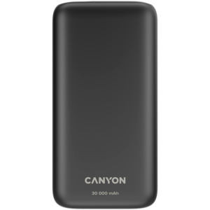 CANYON power bank PB-301 LED 30000 mAh PD 20W QC 3.0 Black