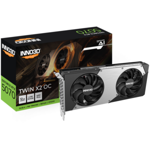 INNO3D GeForce RTX 5070 Twin X2 OC 12GB GDDR7 192-bit HDMI 3x DP