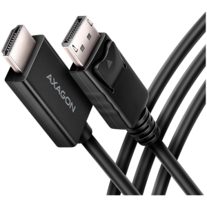 AXAGON RVD-HI20C2 DisplayPort - HDMI 2.0 cable 1.8m 4K/60Hz