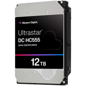 HDD Server WD Ultrastar DC HC555 12TB 512e SE, 3.5", 512MB, 7200 RPM, SATA, NP3, SKU: 0B48720