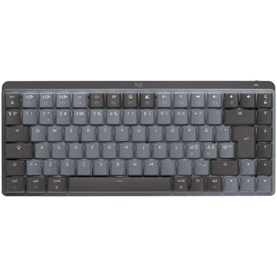 LOGITECH MX Mechanical Mini for MAC Bluetooth Illuminated Keyboard - SPACE GREY - US INT'L - TACTILE