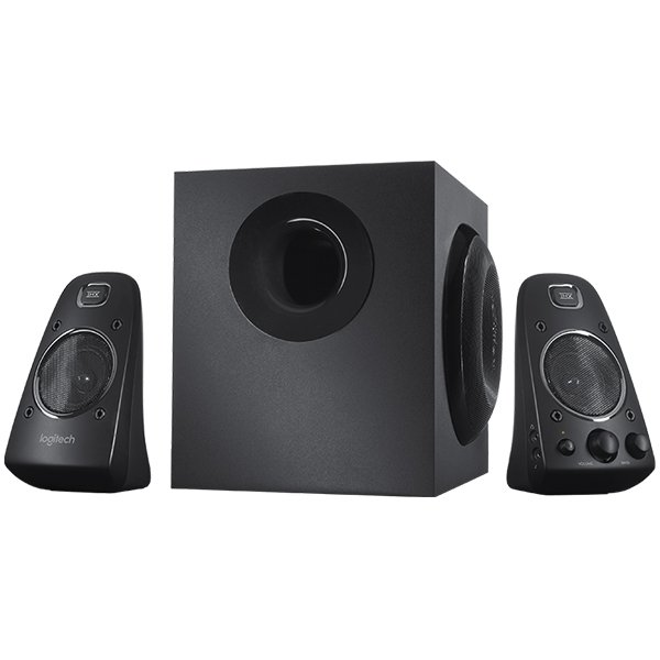 LOGITECH Z625 THX Speaker System 2.1 - BLACK - 3.5 MM/Optical - Image 2