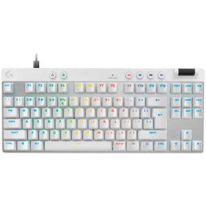 LOGITECH G PRO X TKL RAPID Gaming Keyboard - WHITE - US INT'L - USB - EMEA28i-935 - LINEAR