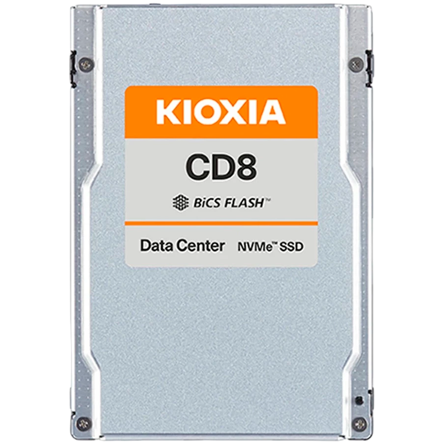 SSD Kioxia (U.2 15MM, 3.84TB, Pcle Gen4 1x4, BiCS FLASH TLC, CD8-R SIE)