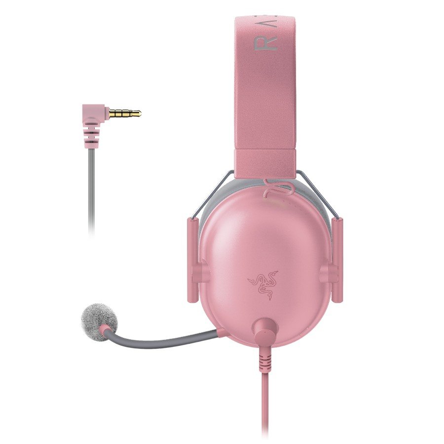 Razer BlackShark V2 X - Quartz, Gaming Headset, HyperClear Cardioid Mic, 50 mm TriForce Drivers, Advanced Passive Noise Cancellation, Breathable Memory Foam Cushions, HyperClear Cardioid Mic, 7.1 Surround Sound, 3.5mm - Image 4