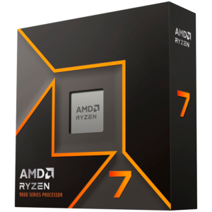 AMD CPU Desktop Ryzen 7 8C/16T 7700 (5.3GHz Max, 40MB,65W,AM5) box, with Radeon Graphics and Wraith Stealth Cooler