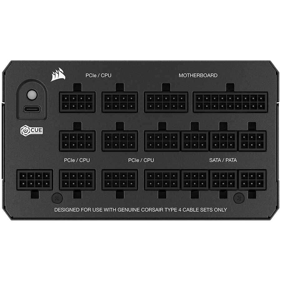 CORSAIR HX1200i, 1200 Watt, ATX 3.1, PCIe 5.1, 80 PLUS Platinum, Fully Modular - Image 2