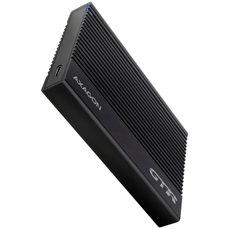 AXAGON EE25-GTR USB-C 3.2 Gen 2 - SATA 6G, 2.5" External RIBBED box BLACK