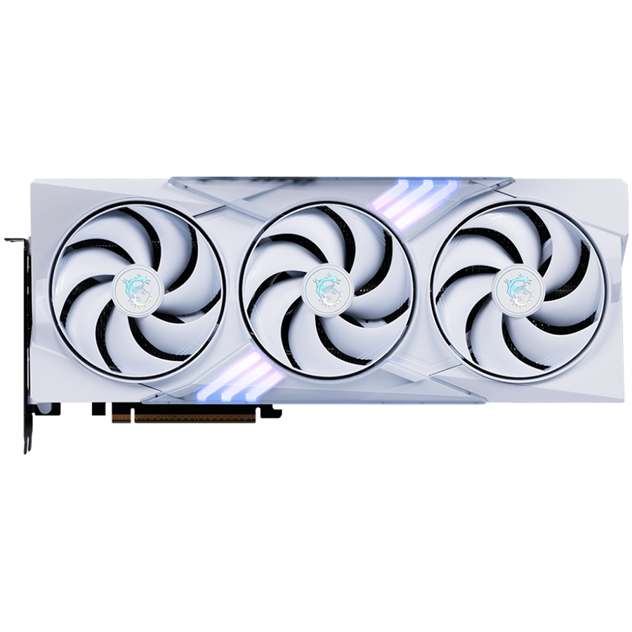 MSI Video Card Nvidia GeForce RTX 5070 12G GAMING TRIO OC White, 12GB GDDR7, 192bit, Effective Memory Clock: 28000MHz, Boost: 2610 MHz, 6144 CUDA Cores, PCIe 5.0, 3x DP 2.1b, HDMI 2.1b, RAY TRACING, Triple Fan, 1x16pin, 650W Recommended PSU, 3Y - Image 2