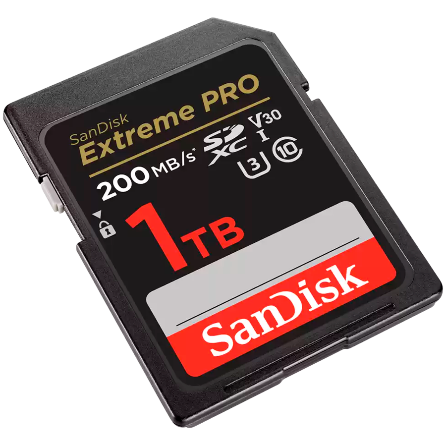SANDISK Extreme PRO 1TB SDXC Memory Card + 2 years RescuePRO Deluxe up to 200MB/s & 140MB/s Read/Write speeds, UHS-I, Class 10, U3, V30 - Image 2