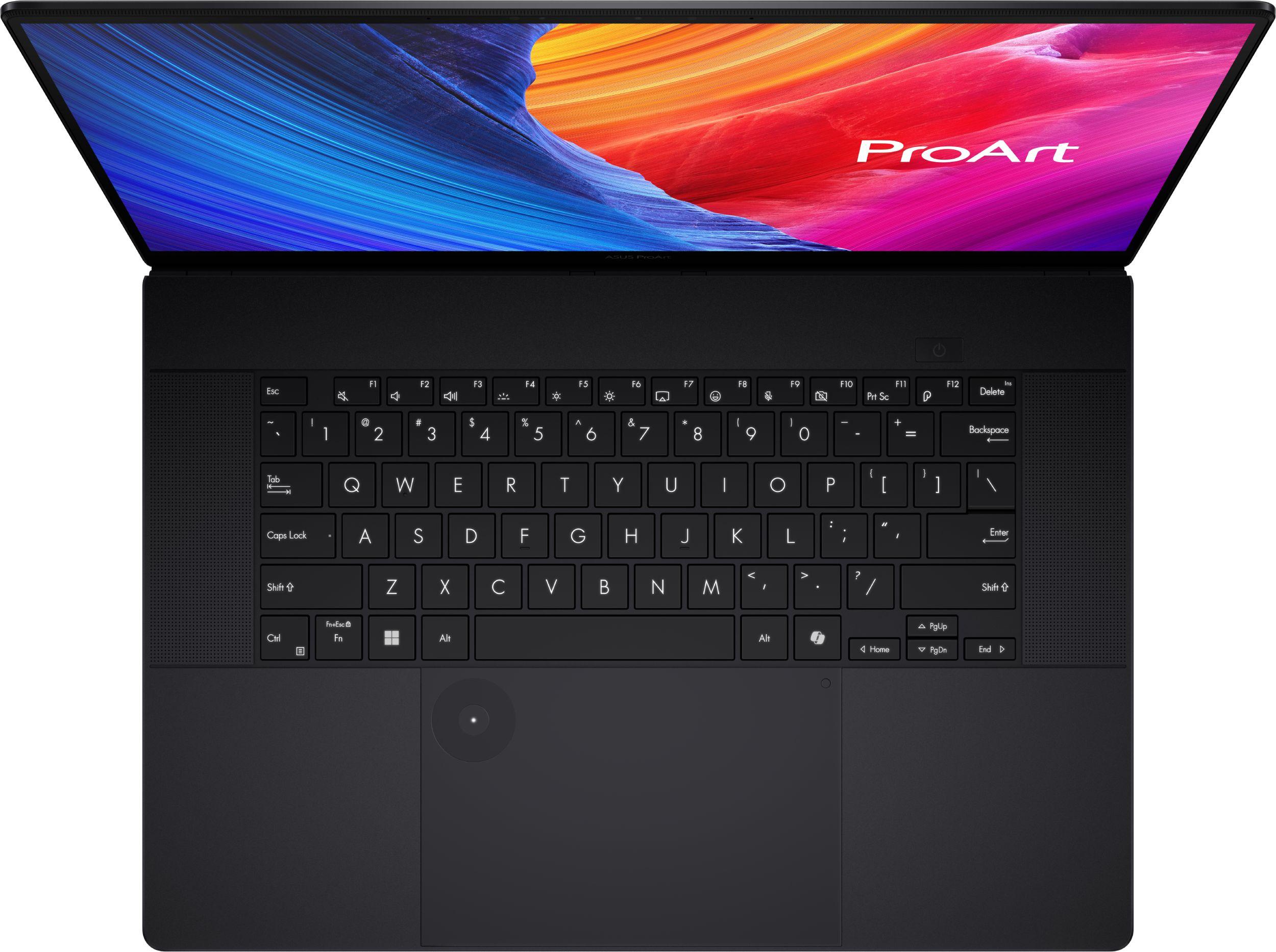 Лаптоп ASUS ProArt Studiobook P16 OLED H7606WP-RJ083X - 16" OLED Touchscreen, AMD Ryzen AI 9 HX 370, 64GB RAM, 4TB SSD, RTX 5070 8GB GDRR7 - Image 2