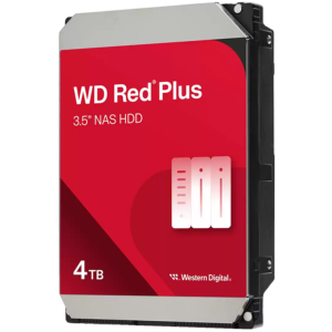 HDD NAS WD Red Plus (3.5'', 4TB, 512MB, 5400 RPM, SATA 6 Gb/s) - WD40EFZZ