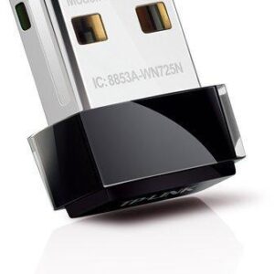 Нано адаптер TP LINK TL-WN725N, USB, Realtek, 2.4Ghz, 802.11n/g/b - TP-TL-WN725N
