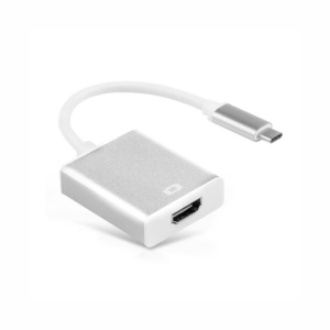 Преходник, , USB Type-C към HDMI, Бял - 18298