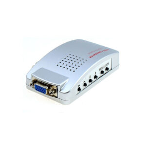 Конвертор, , VGA към AV/S-Video+VGA, Сребрист - 18299