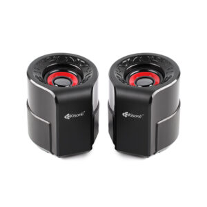 Тонколони Kisonli A-909, 2x3W, USB, Черен - 22160