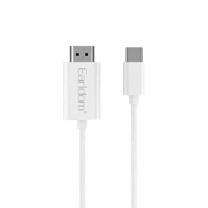 Кабел Earldom ET-W32, Type-C - HDMI 4K, 2м., Бял - 40375