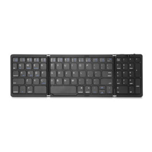 Клавиатура  B089, Сгъваема, Bluetooth, Черен - 6172