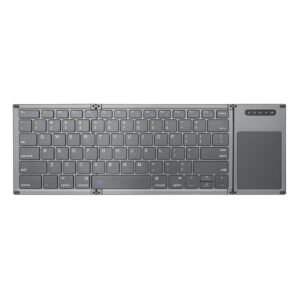 Клавиатура  B066T, Тъчпад, Сгъваема, Bluetooth, Черен - 6174