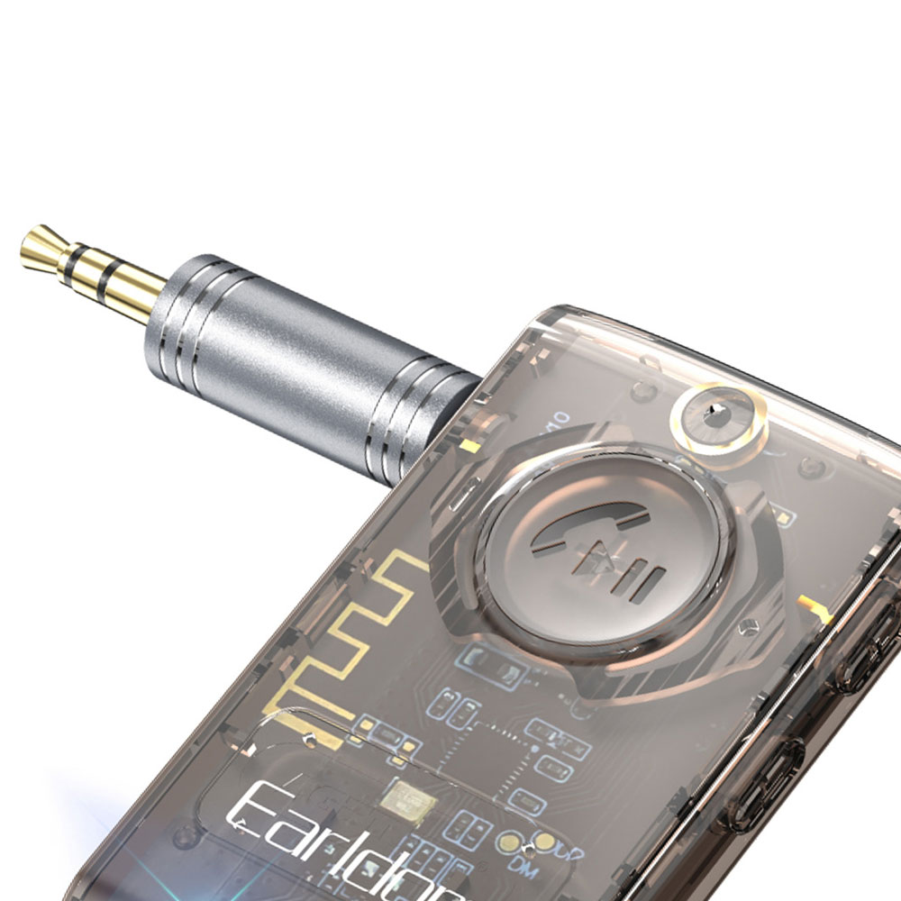 Bluetooth аудио приемник Earldom ET-BR01, 3.5mm, Черен – 40348 - Image 3
