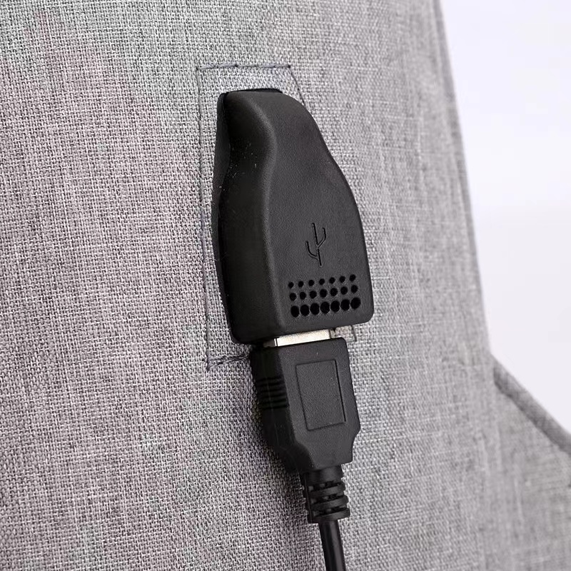 Раница за лаптоп BP-03, 15.6", Сив - 45289 - Image 2