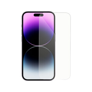 Стъклен протектор DeTech, за iPhone 14, 0.3mm, Прозрачен - 52699