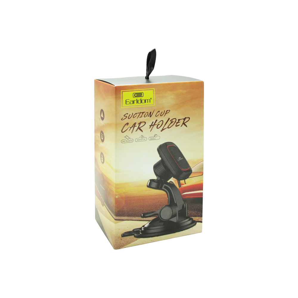 Магнитна стойка за телефон Earldom ET-EH47, За кола, Универсална, Черен - 17322 - Image 2
