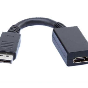 Преходник   DP към HDMI, Черен - 18219
