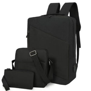 Раница за лаптоп  BP-06, 3в1, 15.6", Черен  - 45294