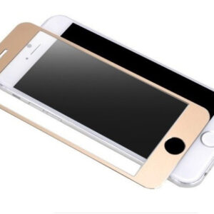Протектор дисплей  за iPhone 6/6S, Силикон, Златен - 52153