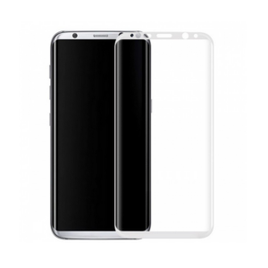 Стъклен протектор за целия екран, , За Samsung Galaxy S8 Plus, 0.3mm, Бял - 52293