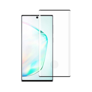 Стъклен протектор за целия екран , За Samsung Galaxy Note 10 Plus, 3D, 0.3mm, Черен - 52557