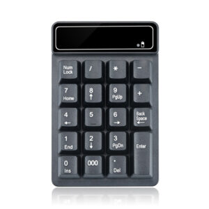 Клавиатура  K3, Num pad, Безжична, Bluetooth, Черен - 6186