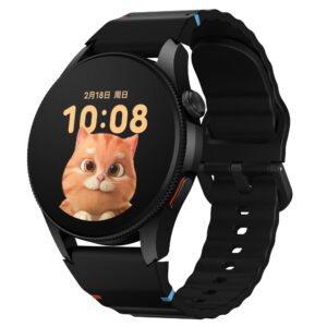 Смарт часовник Aurafit G12, Amoled, Черен - 73121