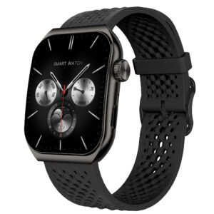 Смарт часовник Aurafit AM10B, Amoled, Черен - 73132