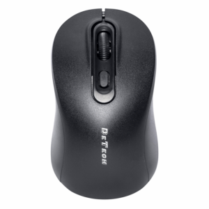 Мишка DeTech D13WBT, Bluetooth, USB, Черен - 783