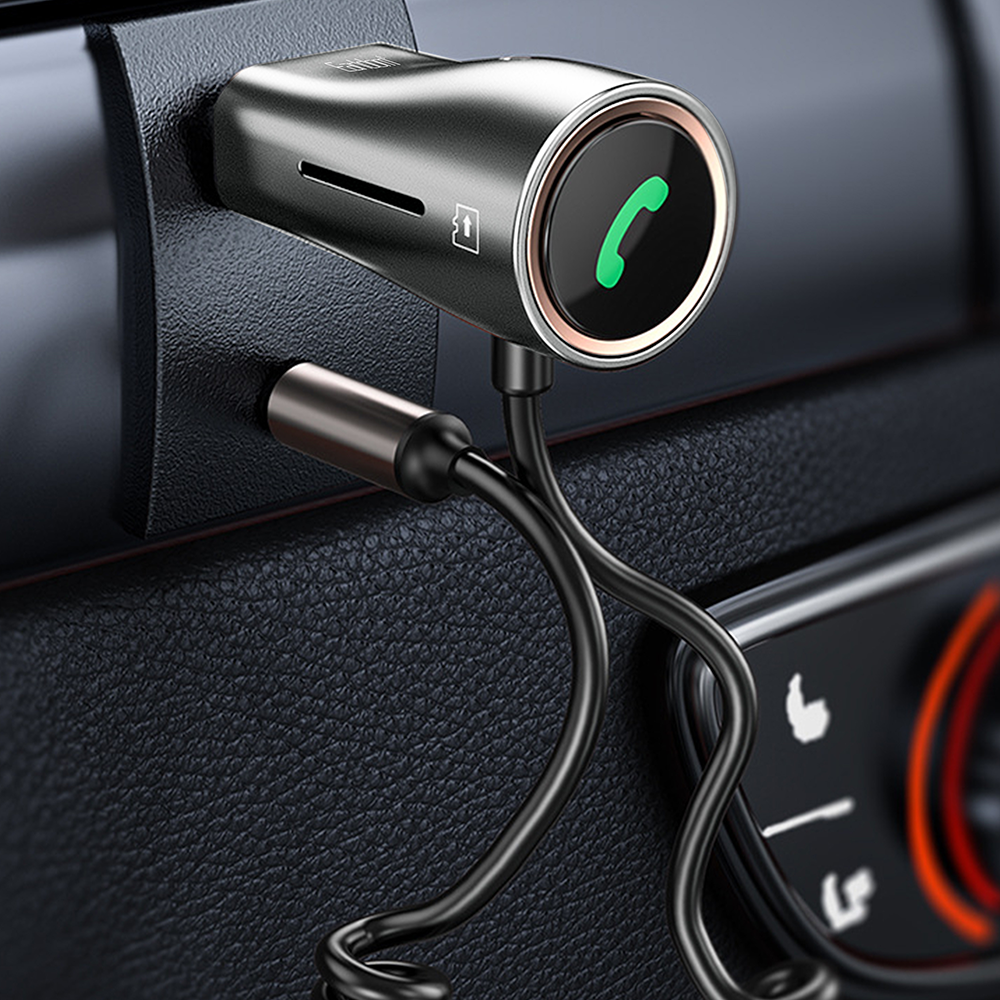 Bluetooth аудио приемник Earldom ET-M65, 3.5mm, Micro SD, Черен – 17717 - Image 5